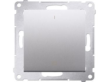 Kontakt-Simon DW2.01/43, Muovi, Hopea, IP20, IP44, 250 V, 10 A, 75 mm