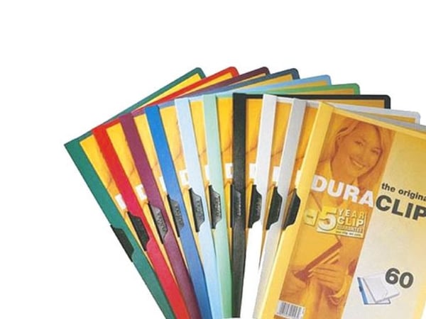 Durable DURACLIP, Vihreä, 60 arkkia, A4, 1 kpl, Saksa