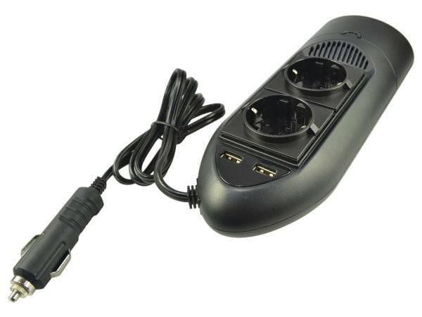 Duracell - DC AC invertteri - 175 Watt - lähtöliitännät: 2 - Eurooppa - musta