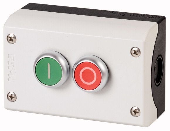 Eaton M22-I2-M1, Grå, Plast, 115 - 500 V, 120 mm, 56 mm, 80 mm