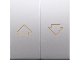 Kontakt-Simon DKZP1/43, Silver, IP20, Tryckknappsbrytare, 14 g, 20 mm, 145 mm