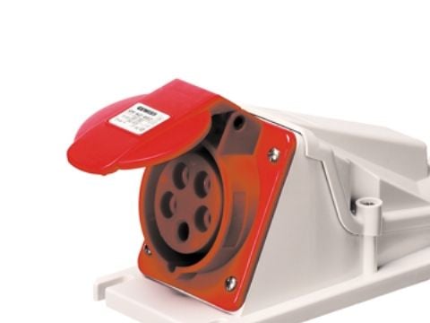 Gewiss GW62482, 3P+N+T, 6 h, Röd, IP44, CE, ENEC, 400 V Gewiss GW62482, 3P+N+T, 6 h, Röd, IP44, CE, ENEC, 400 V
