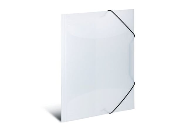 HERMA - 3-fliksmappe - for A3 - translucent hvit