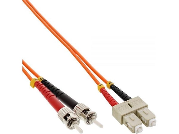 InLine 82502, 2 m, OM2, 2x ST, 2x SC