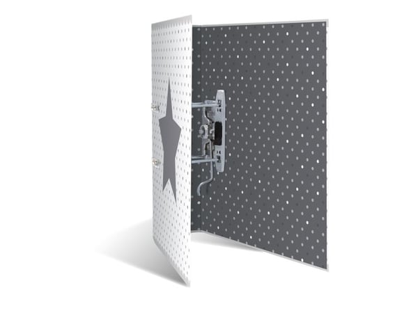 HERMA 7192, A4, Fotoark kartong, Hvit, 7 cm, 1 stykker