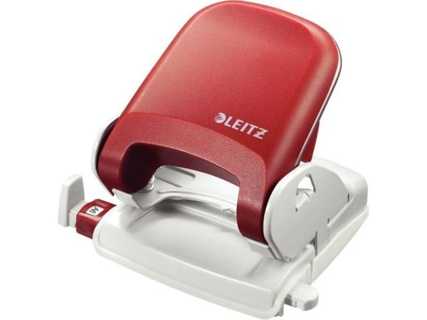 Hullstans Leitz 5005 for 25 ark, rød (10K083B)