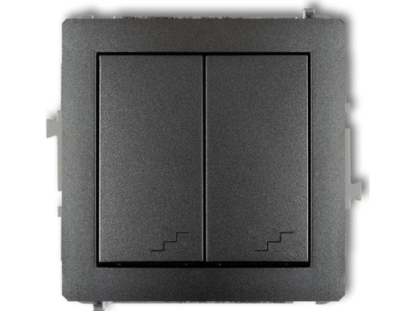 Karlik 11DWP-33, tasokytkin, grafiitti, IP20, IP44, 250 V, 10 A