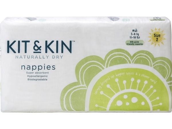 Kit and Kin bleier 2,5–8 kg, 40 stk Kit and Kin bleier 2,5–8 kg, 40 stk