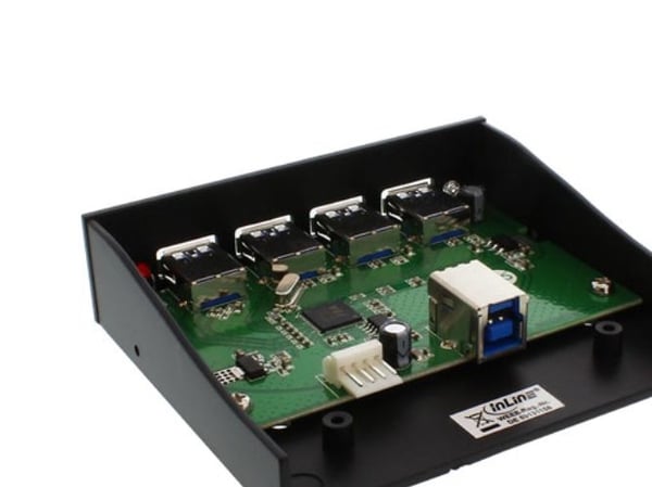 InLine 33395B, USB 1.1, USB 2.0, USB 3.2 Gen 1 (3.1 Gen 1) Type-A, 5000 Mbit/s, lajittelu