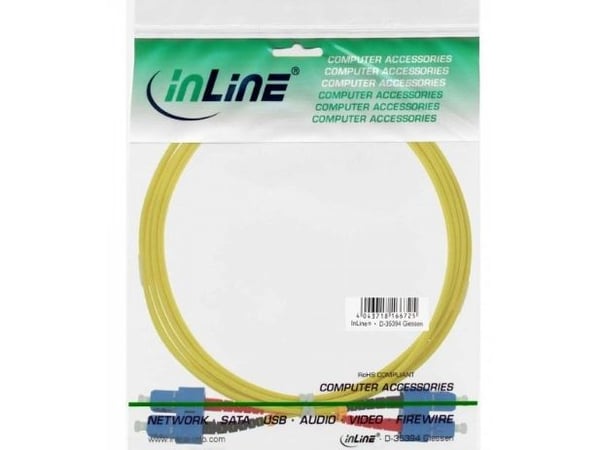 InLine 82925F, 1 m, OS2, 2x SC, 2x SC