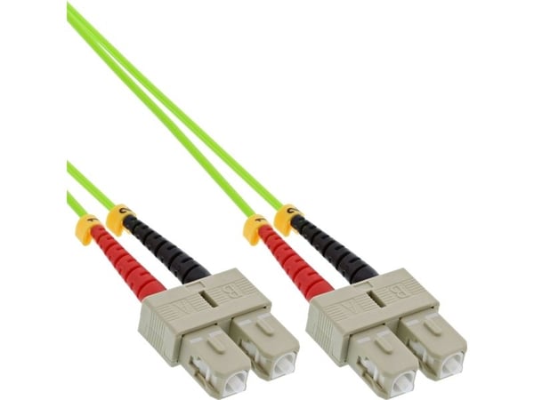 InLine 83510Q, 10 m, OM5, 2x SC, 2x SC