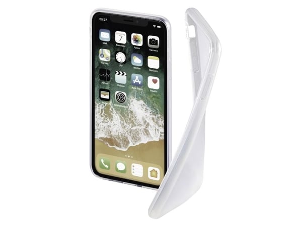 Hama Crystal Clear, Suojus, Apple, iPhone XS, Läpinäkyvä