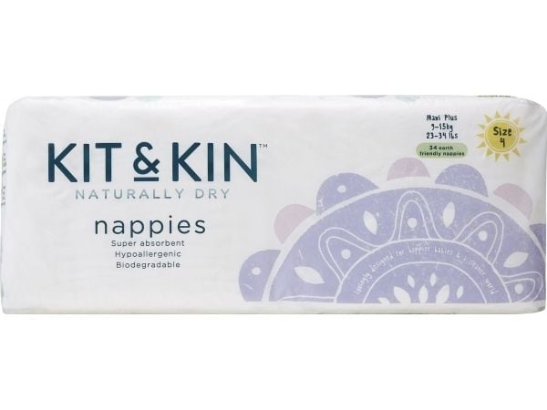 Kit and Kin bleier 4, 9-15 kg, 34 stk.