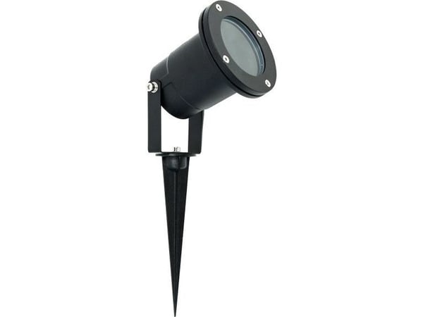 GTV utendørsbelysning DIEGO GU10 maks 35W IP65 AC220-240V 50/60Hz svart (OS-DIEGOGU10-20)