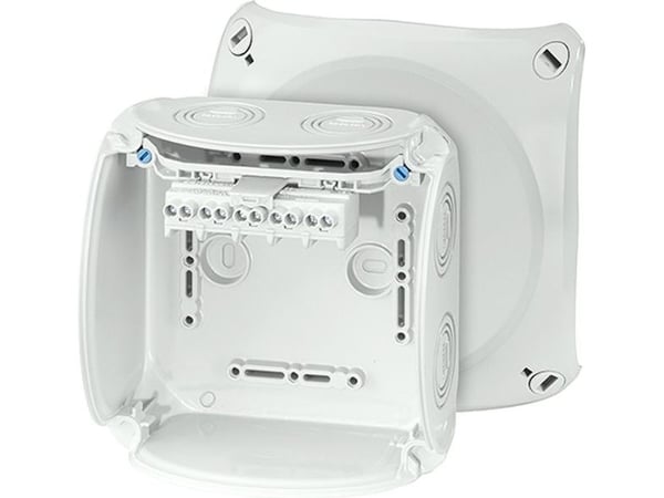 Hensel KF 0604 G, Polykarbonat (PC), Grå, IP66, IP67, IP69, 130 mm, 77 mm, 130 mm