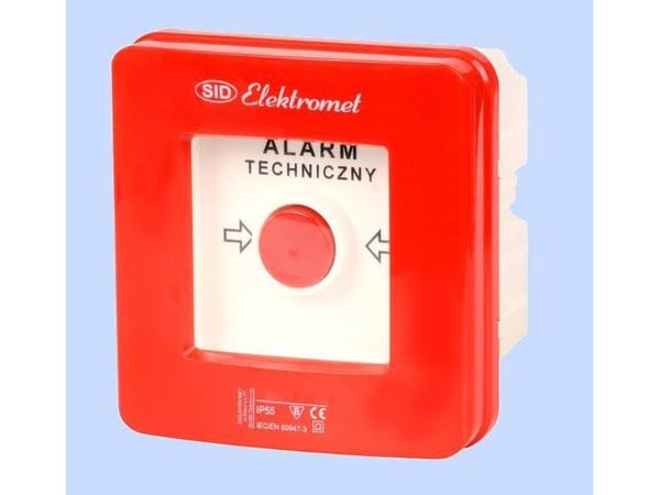 Elektromet alarmbryter 4Z 12A / hovedbryter / IP55 WGp-4s (921593)