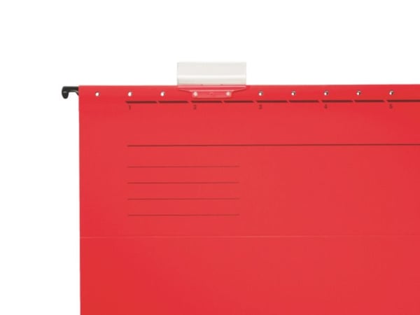 Leitz ALPHA - Hengefil - for A4 (210 x 297 mm) - rød