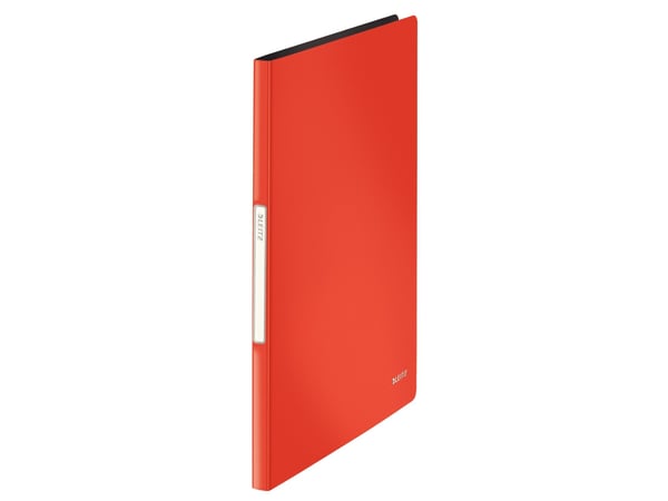 Leitz Solid - Displaybok - 20 rom - for A4 - kapasitet: 40 ark - rød