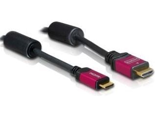 Delock - HDMI-kabel - HDMI hann til 19 pin mini HDMI Type C hann - 3 m