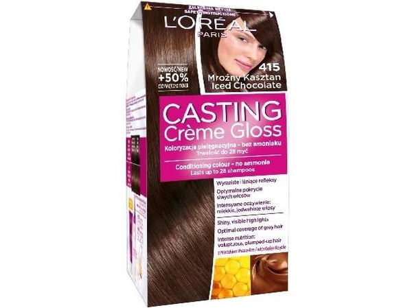 Casting Creme Gloss färgkräm nr 415 Mörk kastanj
