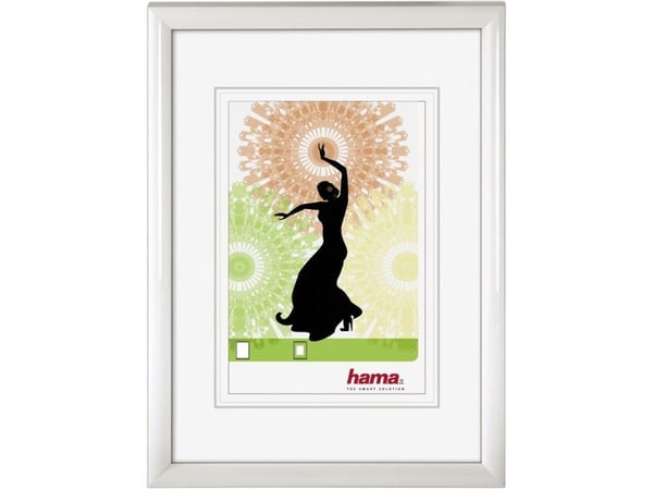 Hama Madrid, Enkel bilderamme, Plast, Hvit, 20 x 30 cm, 300 mm, 1,7 mm