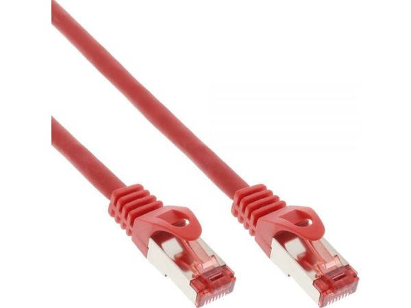 InLine 76425R, 25 m, Cat6, S/FTP (S-STP), Röd