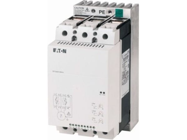 Eaton DS7-340SX135N0-N 134921 Pehmokäynnistysyksikkö Moottorin teho 400 V:lla 75 kW Moottorin teho 230 V:lla 30 kW 24 V/DC Nimellisvirta 135 A