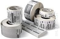 Zebra Z-Select 2000T - Matt - permanent akryllim - belagt - 6,3 millioner - hvit - 25,4 x 38,1 mm 51800 etikett(er) (10 rull(er) x 5180) papir - fo...