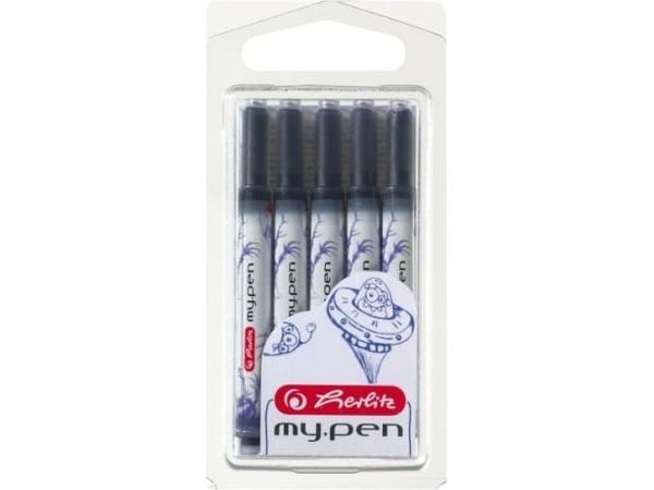 Herlitz My.Pen Pen Patroner Blå (0010983443)