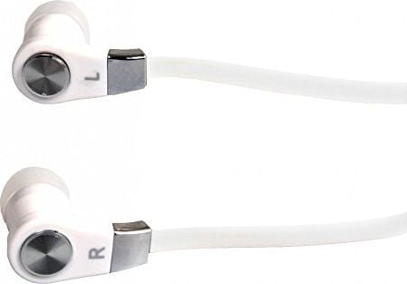 Media-Tech MAGICSOUND DS-2 MT3556 - Hörlurar med mikrofon - inuti örat - kabelansluten - vit