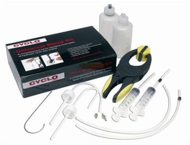 Cyclo bremseutluftingssett WELDTITE CYCLO UNIVERSAL (Shimano, Avid, Tektro, Magura, Hayes, Mph, Hope, Clark's) - CYC-6327