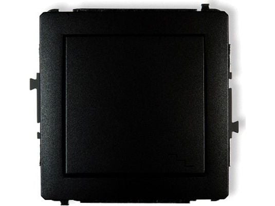 Karlik 12DWP-3, Pintakytkin, Musta, IP20, IP44, 250 V, 10 A