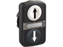 Schneider Electric ZB5, Nappi, Valkoinen, Integral LED, IP66, IK05, 23 g