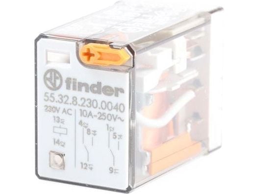 Pistorele Industrial S55.32, 2P, 10A, 230V AC