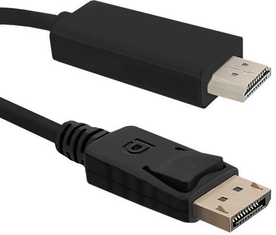 Qoltec - Adapterikaapeli - DisplayPort han til HDMI han - 2 m