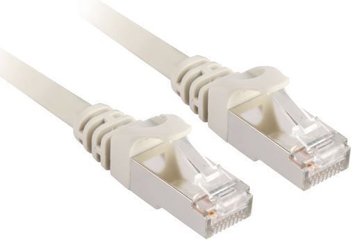 Sharkoon - Koblingskabel - RJ-45 (hann) til RJ-45 (hann) - 10 m - CAT 6 - grå