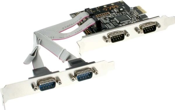 InLine 76623C, PCIe, Moschip MCS9904CV-AA, 1,85 mm, 111 g, 144 mm, 177 mm