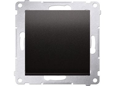 Kontakt-Simon DP1A.01/48, Tryckknappsbrytare, Plast, Antracit, IP20, IP44, 250 V, 16 A