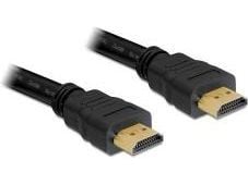 Delock High Speed HDMI with Ethernet - HDMI-kaapeli Ethernetillä - HDMI uros HDMI uros - HDMI uros - 10 m