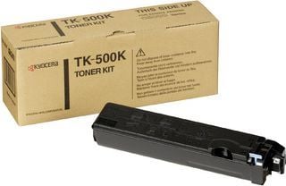 Kyocera TK 500K - Svart - original - tonerpatron - for FS-C5016, C5016DN, C5016DNH, C5016DTN, C5016N