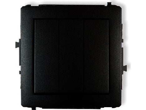 Karlik 12DWP-7, Pintakytkin, Musta, IP20, 250 V, 10 A