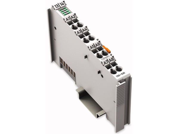 Wago 750-530, 8 kanavaa, 0,5 kV, Ulostulo, 24 V, 12 x 100 x 67,8 mm, 0 - 95%