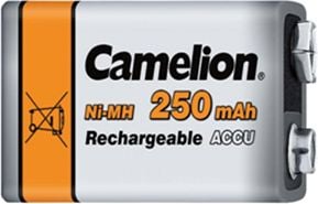 Camelion NH-9V250-BP1 - Batteri 9V - NiMH - (ladbare) - 250 mAh