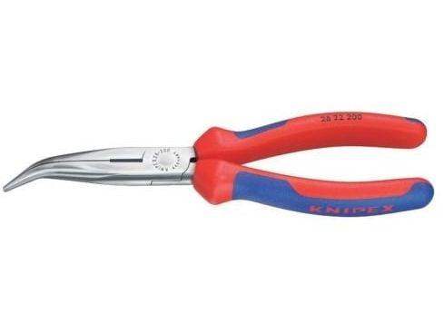 Knipex 26 22 200, Diagonal tang, 2,5 mm, 7,3 cm, Stål, Blå, Rød, 200 mm