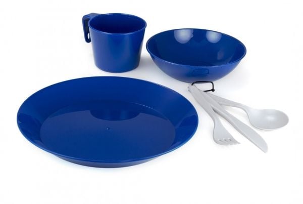 GSI Outdoors Cascadian 1 person bordsett blå (77381)