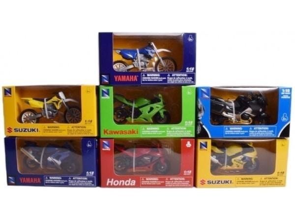 Daffi motorsykkel New Ray, 1:18 (301833)