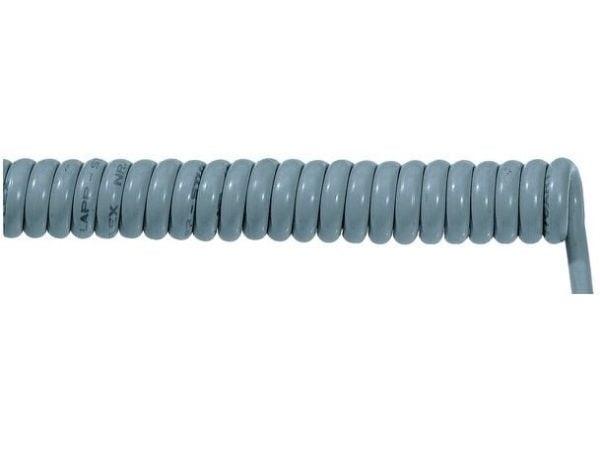 LAPP 70002651 Spiraalikaapeli ÖLFLEX® SPIRAL 400 P 500 mm / 1500 mm 3 G 1 mm² Grå 1 stk