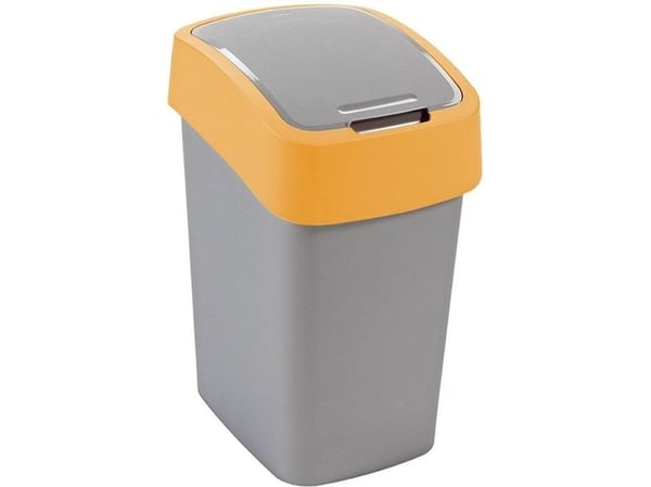Curver Pacific Flip papperskorg 10L gul (CUR000226)