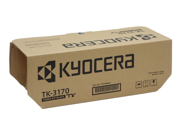 KYOCERA TK-3170, 15500 sivua, Musta, 1 kpl KYOCERA TK-3170, 15500 sivua, Musta, 1 kpl