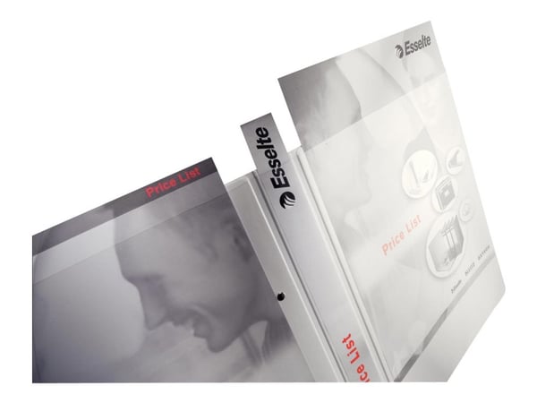 Leitz - Presentationsringpärm - för A4 Maxi - kapacitet: 250 ark - vit - för P/N: 47800003